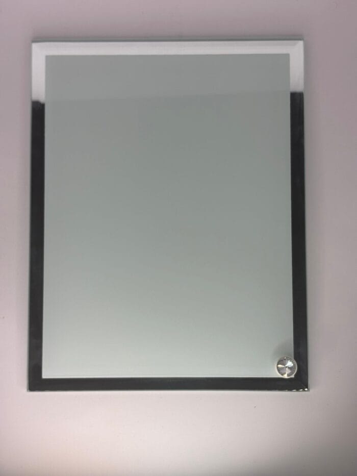 Glass photo frame rectangle