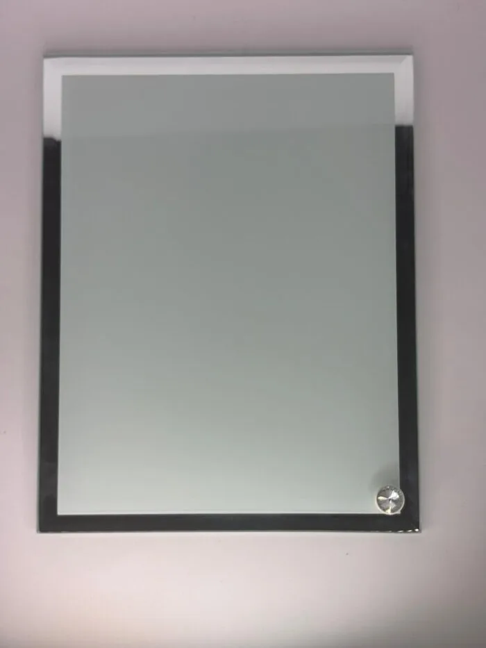 Glass photo frame rectangle