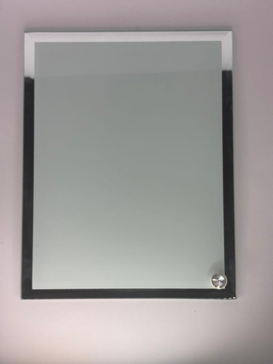 Glass photo frame rectangle