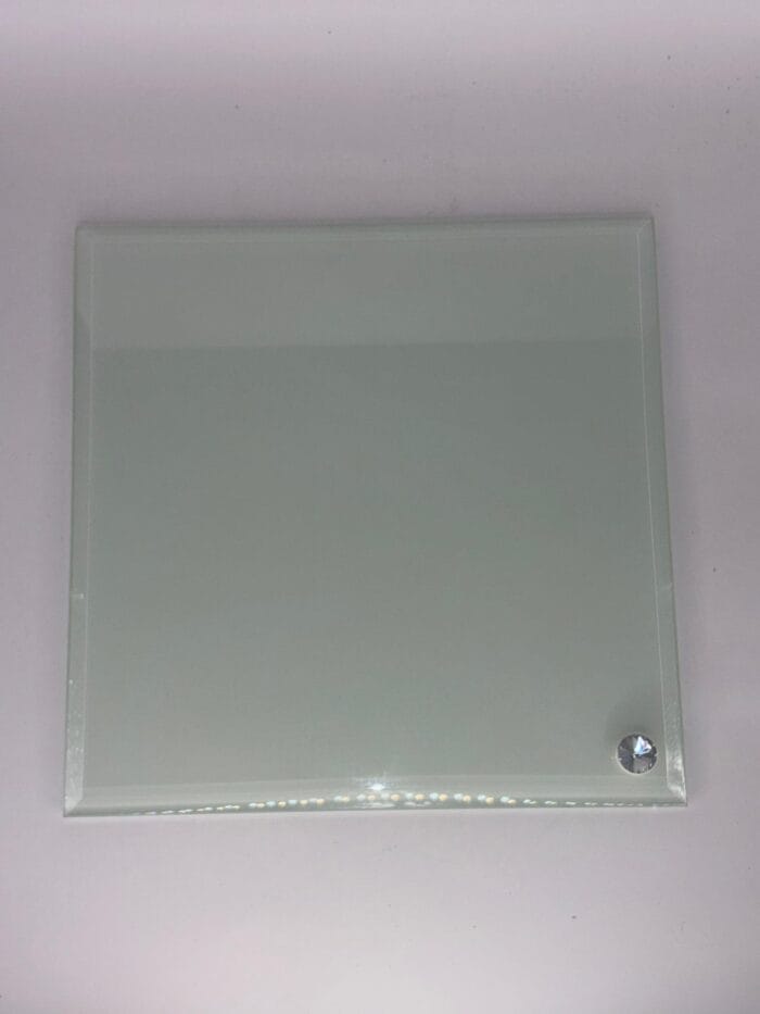 Glass photo frame Square