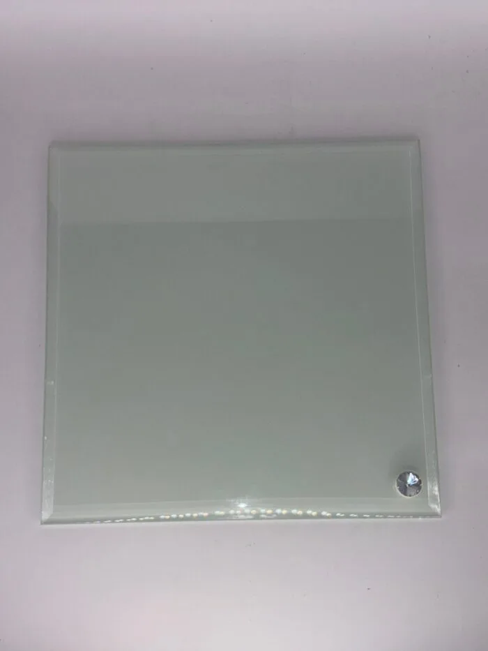Glass photo frame Square