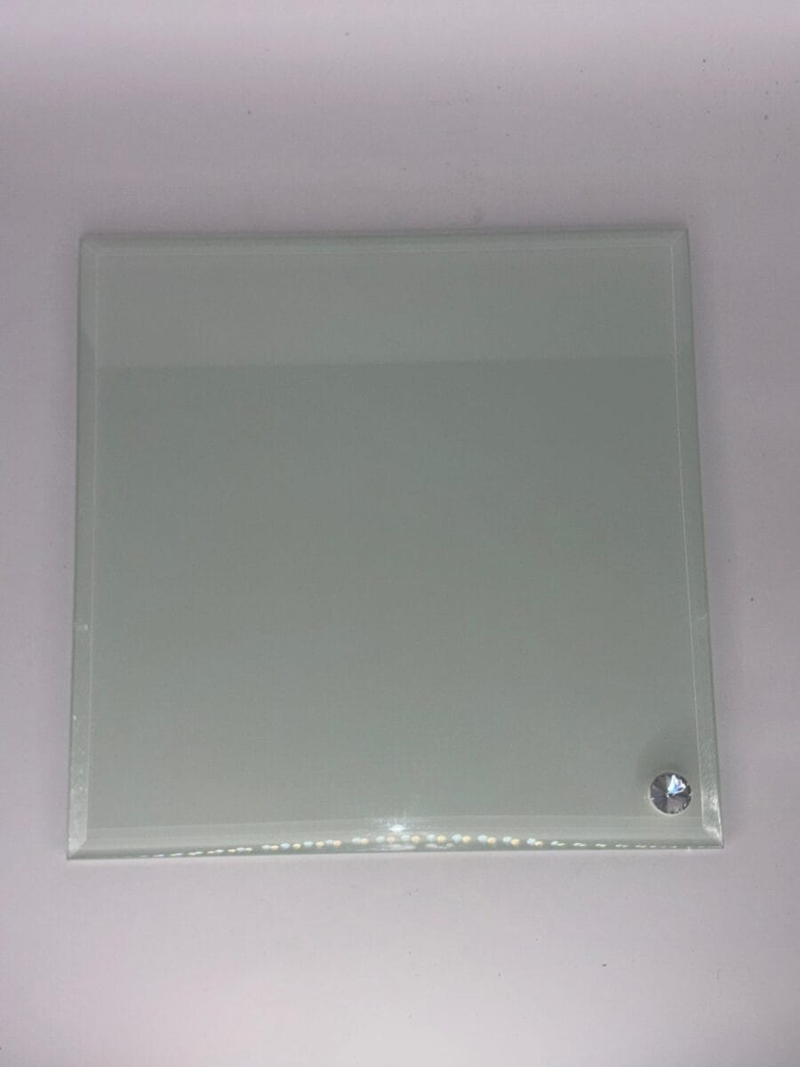 Glass photo frame Square